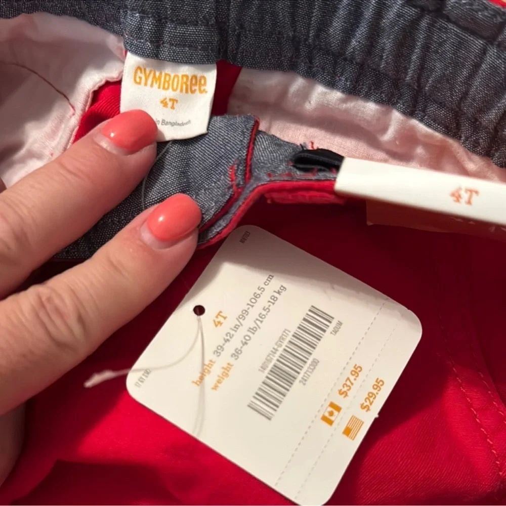 Red Cargo Men Shorts
